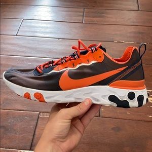 Nike React Element 55 Chicago Bears Shoes Size 12